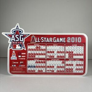 Los Angeles Anaheim Angels 2010 All Star‎ Game Calendar Magnet Orange County
